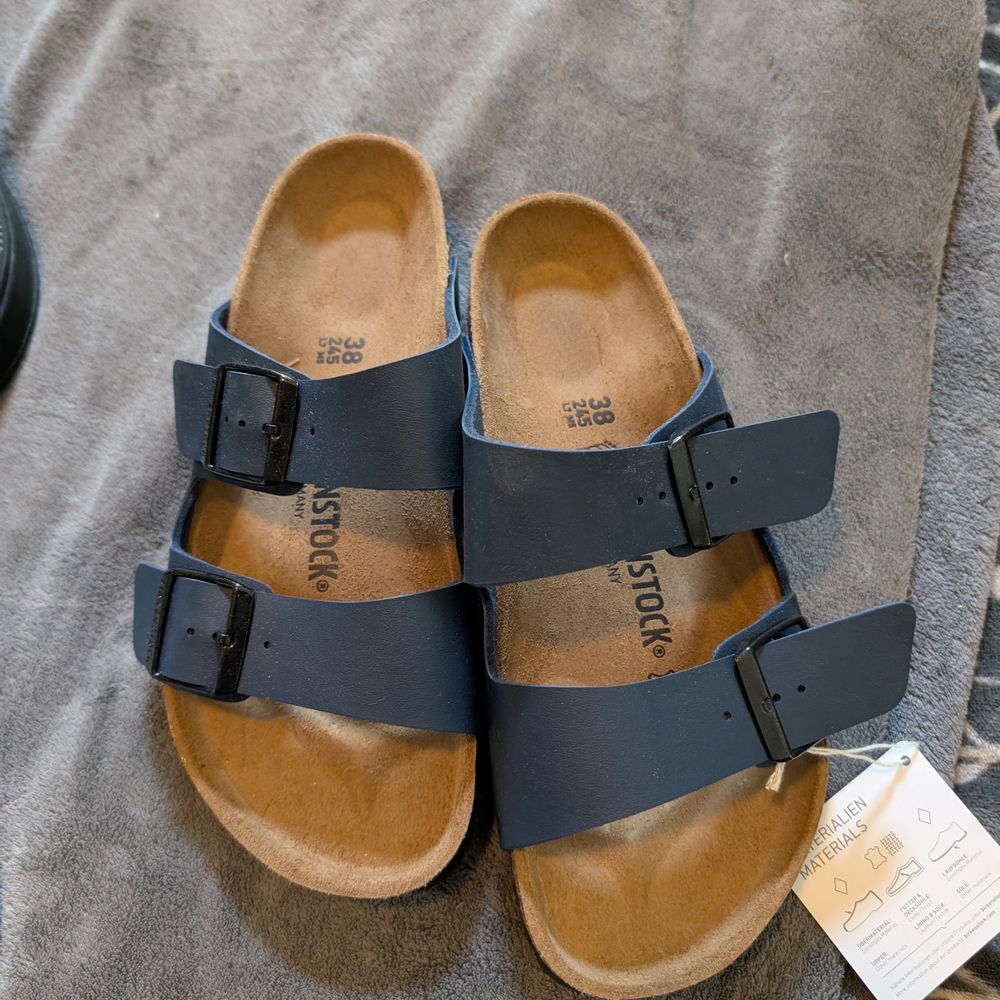 Birkenstock Navy Blue Sandals